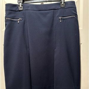Jones New York Collection lined blue skirt   12